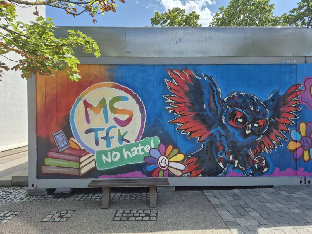 Graffitiprojekt Pausenhof 2026